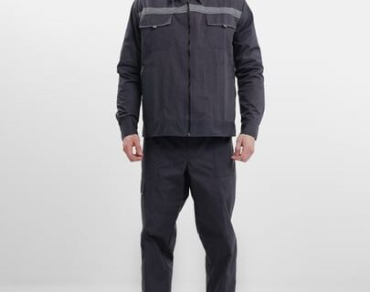 Серый комплект рабочей одежды